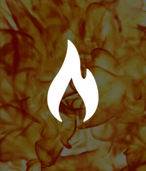 Fire element representation at Surat Diamond Bourse Panchtattva